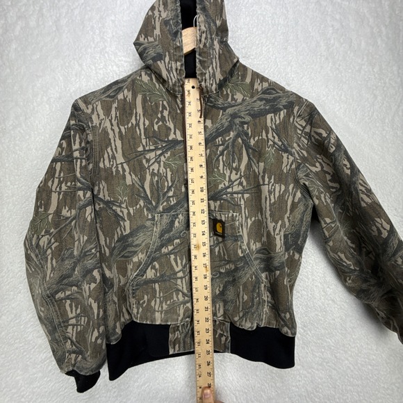 Carhartt‎ Active Jacket Thermal Lined Mens Large JR245 Camo Mossy Oak - Picture 6 of 13